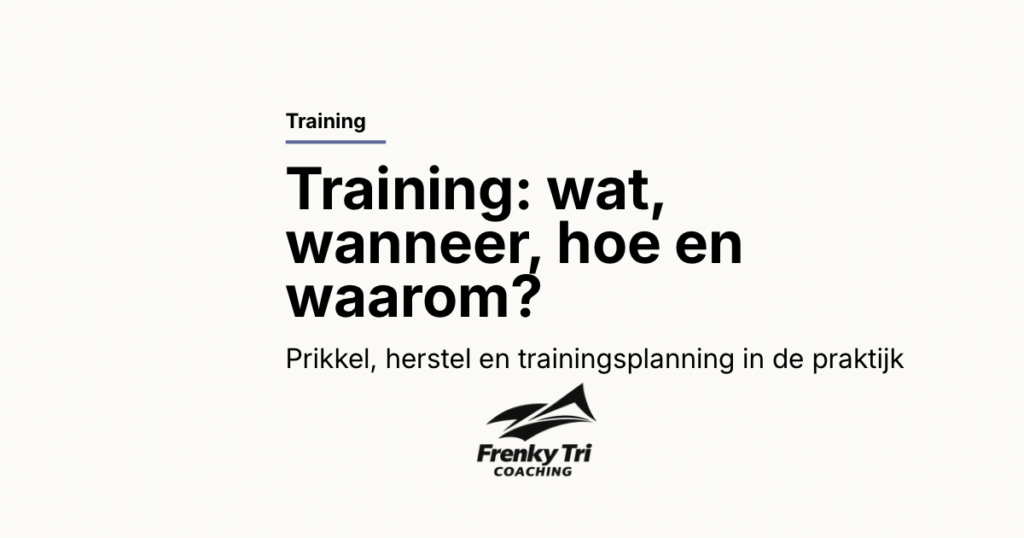 Training, herstel en trainingsplanning voor duursporters